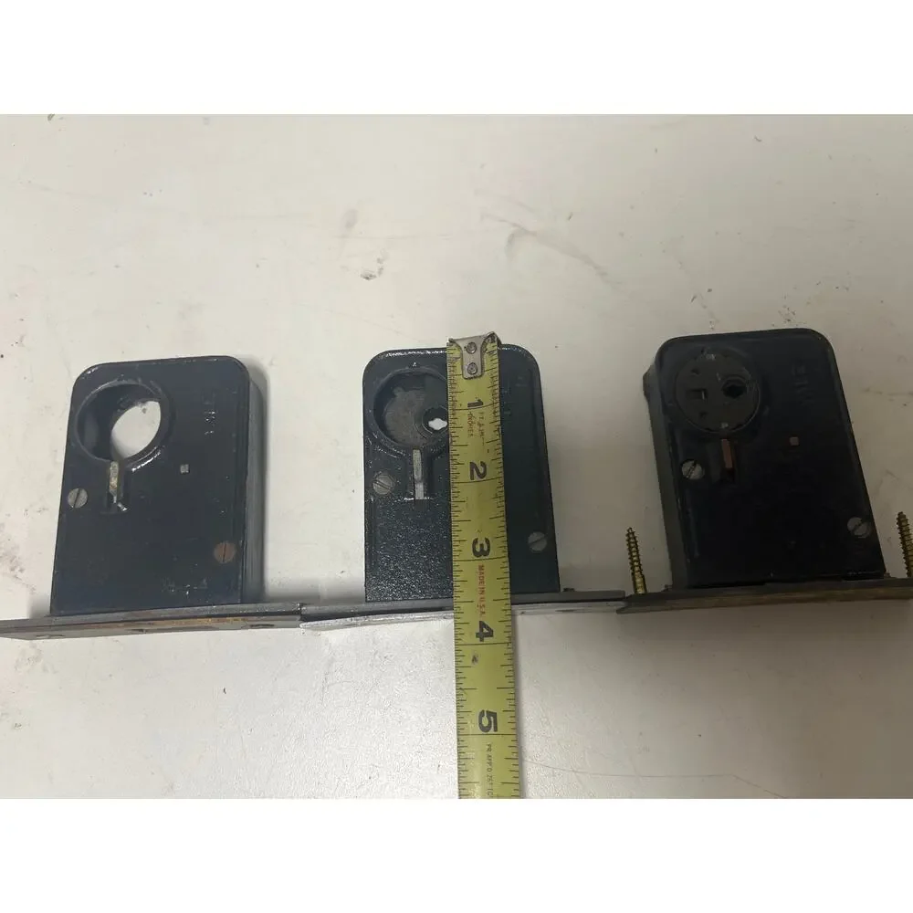 Antique Vintage Yale Mortise Locks Lot Of Three For Restoration Renovation